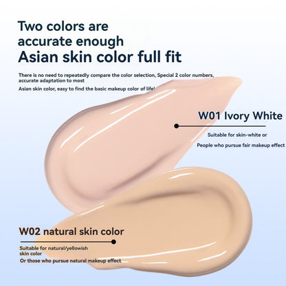 VEECCI Second-Skin Cushion Foundation – Natural Glow, Lightweight & Long Wear