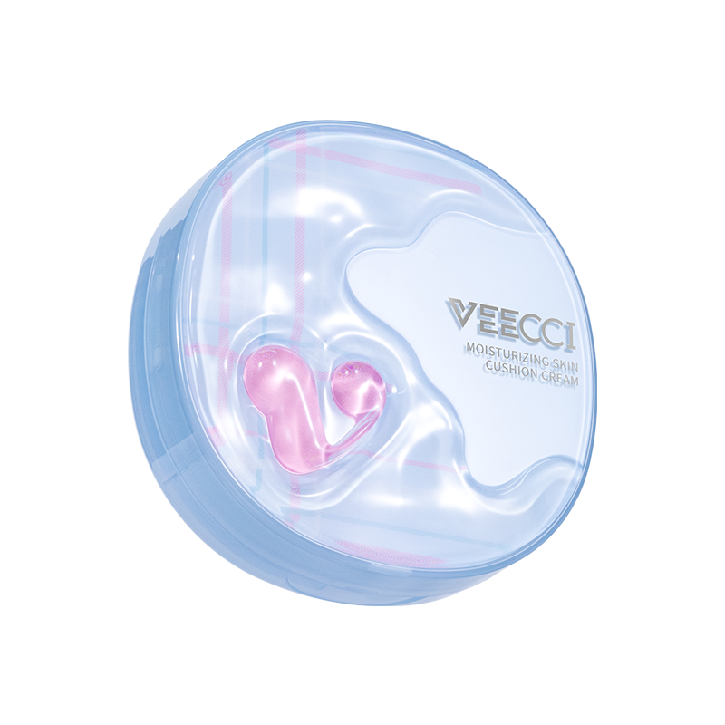 VEECCI Second-Skin Cushion Foundation – Natural Glow, Lightweight & Long Wear
