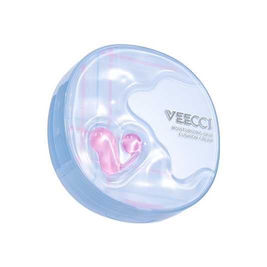 VEECCI Second-Skin Cushion Foundation – Natural Glow, Lightweight & Long Wear