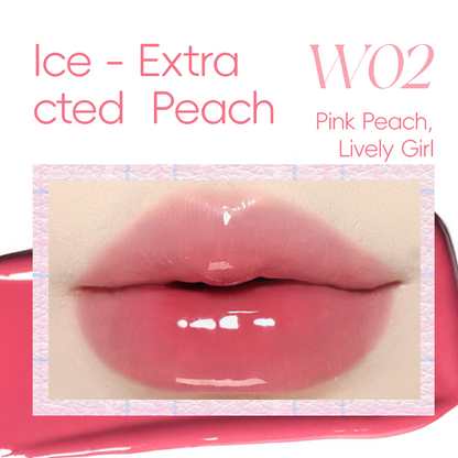 VEECCI Water-Lock Lip Glaze: Glassy, Non-Sticky Shine with a DIY Pendant Hole