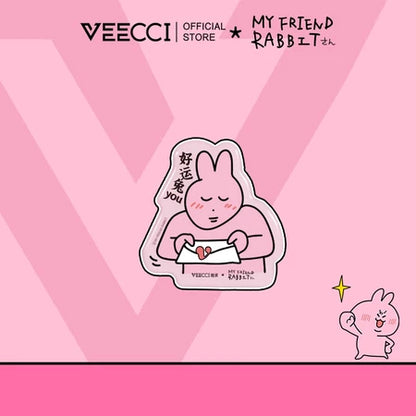 VEECCI*MY FRIEND RABBIT Headbands, mirrors, stickers, refrigerator magnets and other peripherals