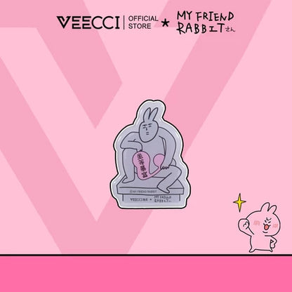 VEECCI*MY FRIEND RABBIT Headbands, mirrors, stickers, refrigerator magnets and other peripherals