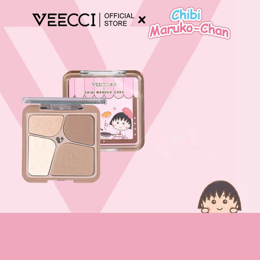 VEECCI x Chibi Maruko-chan Highlighter and Contour Palette 8.6g