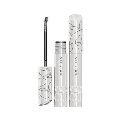 VEECCI Mascara Feather-light Dense Long-Lasting Two-way Brush Head Eyelash Extensions (4.5g)