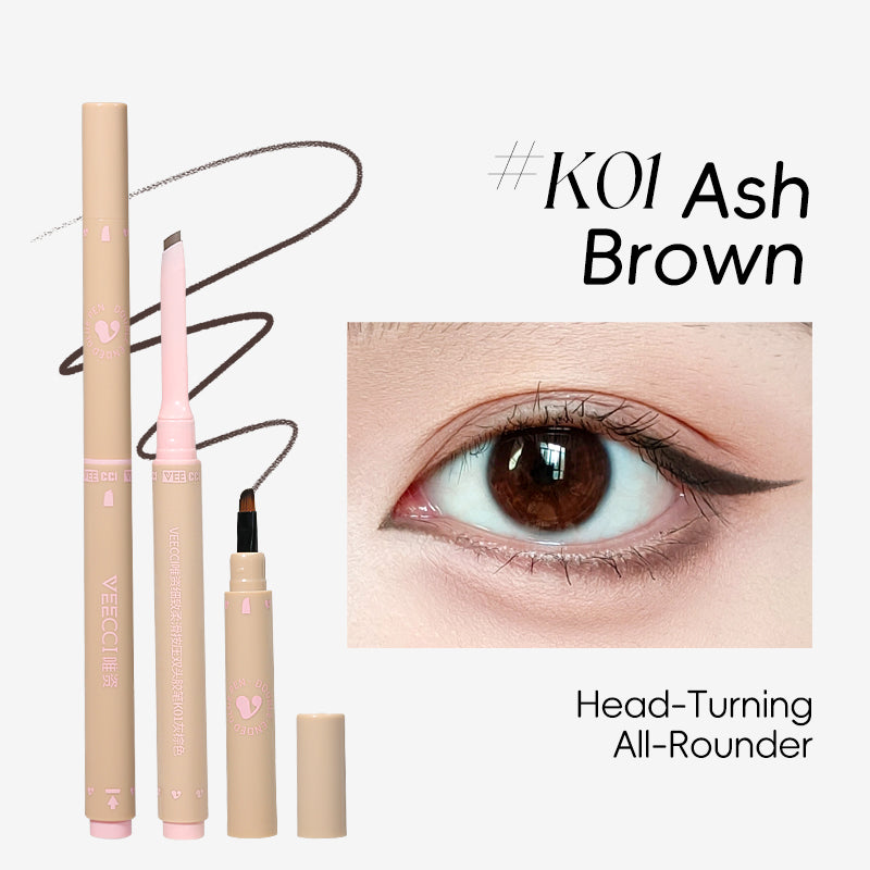 VEECCI Precision Smooth Press Dual-Head Gel Eyeliner Pencil 100mg