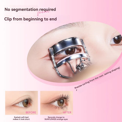 VEECCI Long Lasting Eyelash Curler Natural Eyelashes in One Use Stubborn Eyelash