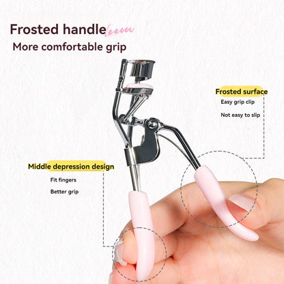 VEECCI Long Lasting Eyelash Curler Natural Eyelashes in One Use Stubborn Eyelash
