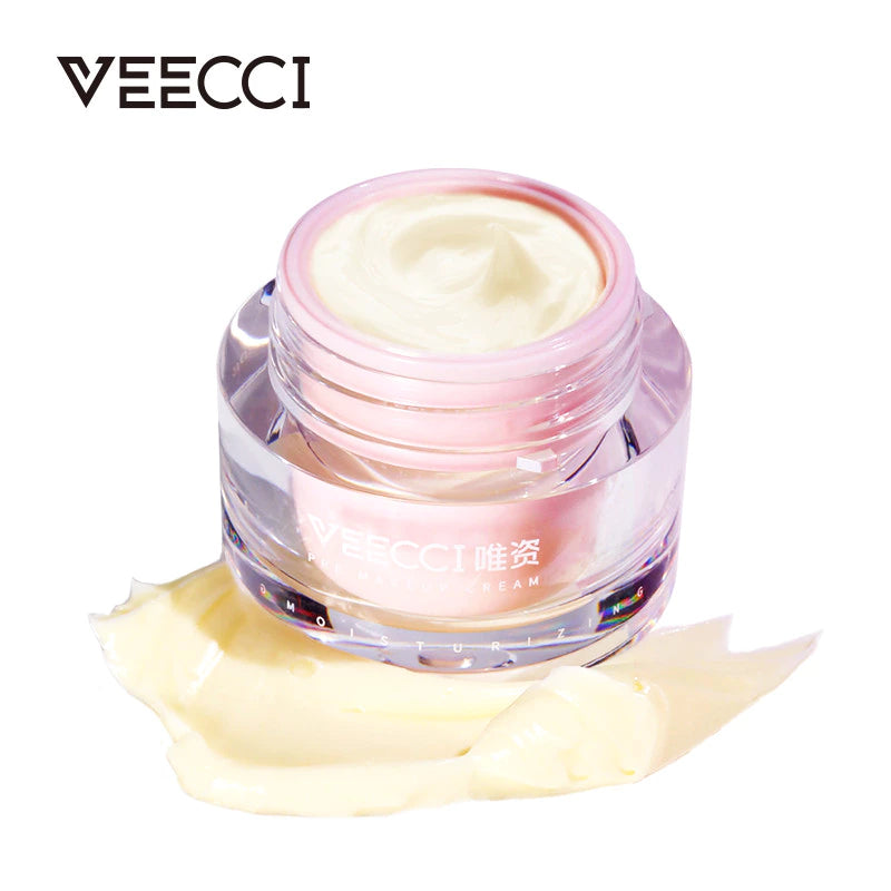 VEECCI Primer Cream Invisible Pores Moisturizing Non-irritating No Powder Sticking 30g