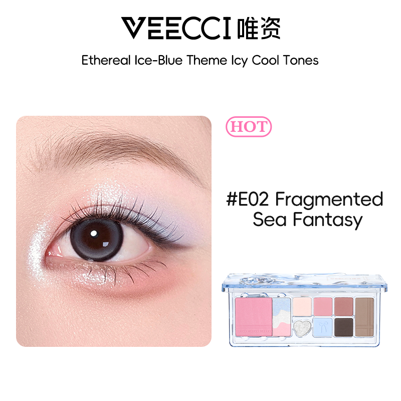 VEECCI Multi-Function Eyeshadow Palette