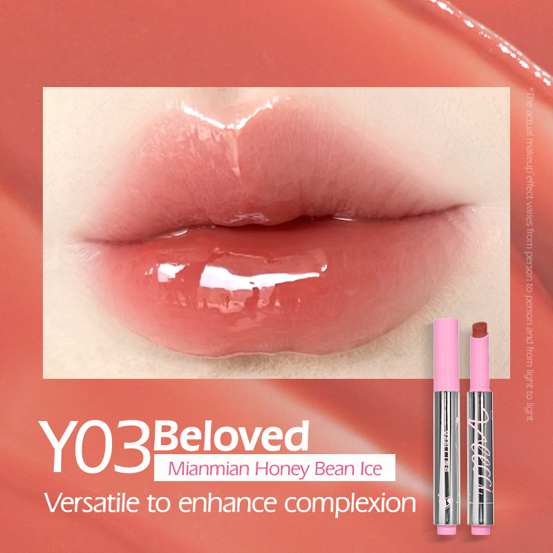VEECCI Lip luster Makeup Lasting Moisturizing Non Stick Cup Natural Lip Gloss 2g